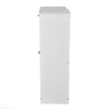 31 in. H x 24 in. W White Titanium Wood Shoe Storage Cabinet