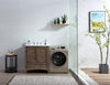 Stufurhome Delia 30 inch Rustic Gray Laundry Utility Sink
