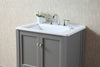Stufurhome Delia 30 inch Grey Laundry Utility Sink