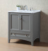 Stufurhome Delia 30 inch Grey Laundry Utility Sink