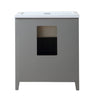 Stufurhome Delia 30 inch Grey Laundry Utility Sink