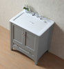 Stufurhome Delia 30 inch Grey Laundry Utility Sink