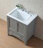 Stufurhome Delia 30 inch Grey Laundry Utility Sink