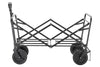 EchoSmile 4.06 cu. ft. Fabric Portable Garden Cart with Adjustable Rolling Wheels