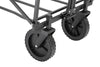 EchoSmile 4.06 cu. ft. Fabric Portable Garden Cart with Adjustable Rolling Wheels
