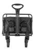 EchoSmile 4.06 cu. ft. Fabric Portable Garden Cart with Adjustable Rolling Wheels