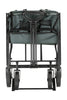 EchoSmile 4.06 cu. ft. Fabric Portable Garden Cart with Adjustable Rolling Wheels