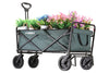 EchoSmile 4.06 cu. ft. Fabric Portable Garden Cart with Adjustable Rolling Wheels