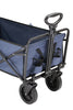 EchoSmile 4.06 cu. ft. Fabric Portable Garden Cart with Adjustable Rolling Wheels