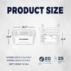 EchoSmile 25 qt. Rotomolded Cooler