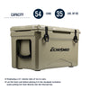 EchoSmile 35 qt. Rotomolded Cooler