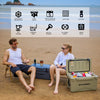 EchoSmile 40 qt. Rotomolded Cooler