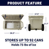 EchoSmile 75 qt. Rotomolded Cooler