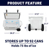 EchoSmile 75 qt. Rotomolded Cooler