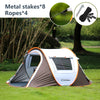 EchoSmile 2-Person Pop Up Camping Tent