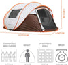 EchoSmile 4-Person Pop Up Camping Tent