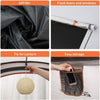 EchoSmile 4-Person Pop Up Camping Tent