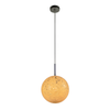 Bushnell Ball Pendant Light Fixture, White Orb with Elegant Glow, Foyer Lighting Home Decor for Entryways, Dining and Living Room, or Sitting Areas, Dimmable