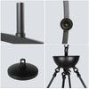 12-light 37" W Dimmable Wagon Wheel Chandelier