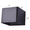 4 inches LED Square Wall Sconce Lamp 2pcs Pack