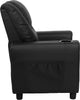 Yingj Leather with Cup Holder Kid Reclining Chair