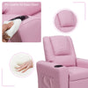 Yingj Leather with Cup Holder Kid Reclining Chair