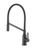 Vallant Kitchen Faucet w/ Spray Head Gooseneck Single Lever Mixer in Matte Black