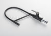 Vallant Kitchen Faucet w/ Spray Head Gooseneck Single Lever Mixer in Matte Black