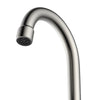 4 in. Double Handle Centerset Double Handle Bathroom Faucet with Drain Kit Included