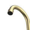 Alamo Surface Mounted 2 Handles Bathroom Faucet with Drain Kit Included in Brushed Gold