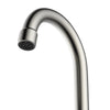 4 in. Double Handle Centerset Double Handle Bathroom Faucet with Drain Kit Included