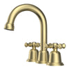 Widespread Bathroom Faucet with Drain Kit Included