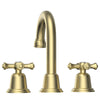 Widespread Bathroom Faucet with Drain Kit Included
