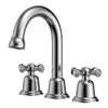 Widespread Bathroom Faucet with Drain Kit Included