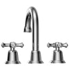 Widespread Bathroom Faucet with Drain Kit Included