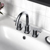 Widespread Bathroom Faucet with Drain Kit Included