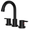 Widespread Bathroom Faucet with Drain Kit Included