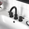 Widespread Bathroom Faucet with Drain Kit Included