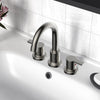 Widespread Bathroom Faucet with Drain Kit Included