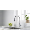 Everton Kitchen Faucet Gooseneck Single Lever Mixer in Chrome