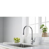 Everton Kitchen Faucet Gooseneck Single Lever Mixer in Chrome