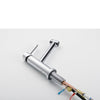 Metrolux Kitchen Faucet Set Chrome Single-Lever Mixer w/ Spray Head