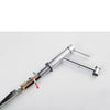 Metrolux Kitchen Faucet Set Chrome Single-Lever Mixer w/ Spray Head