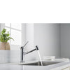 Metrolux Kitchen Faucet Set Chrome Single-Lever Mixer w/ Spray Head