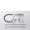 Vallant Kitchen Faucet w/ Spray Head Gooseneck Single Lever Mixer in Chrome
