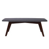 Faura 18" x 43.5" Rectangular Italian Marble Coffee Table with Legs
